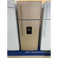 Double Door Top Freezer Refrigerator with Water Dispenser